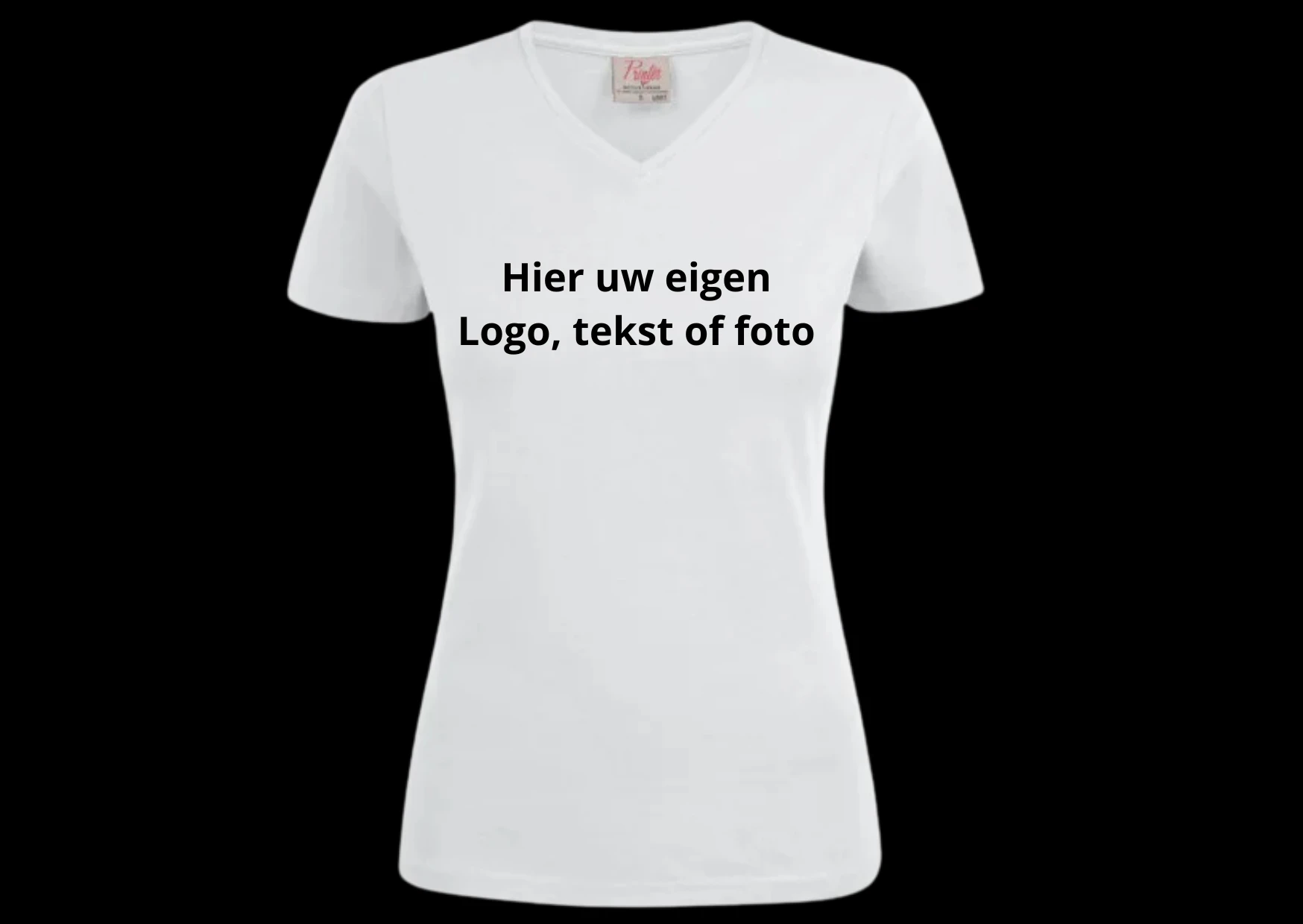 T-shirt wit - dames