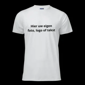 T-shirt wit - heren
